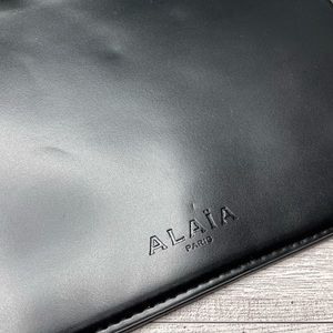 ALAIA Black Small Coin Purse